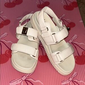 Womens White Sandals